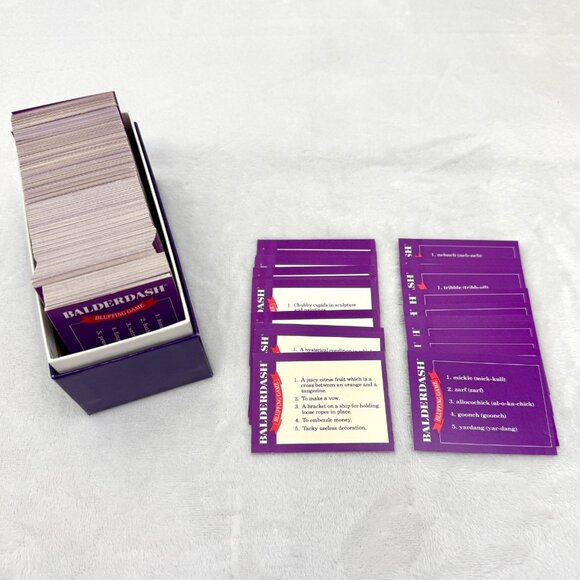 Vintage 1984 Balderdash Hilarious Bluffing Game The Games Gang 100% Complete - Picture 3 of 10